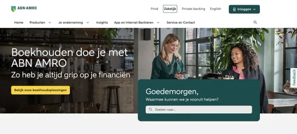 ABN AMRO Website Platform